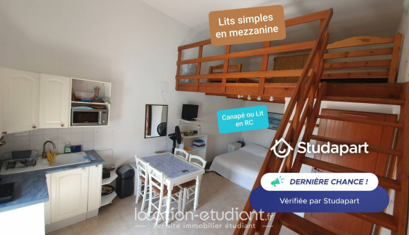 Logement tudiant Location Studio Meublé Cagnes sur Mer (06800)