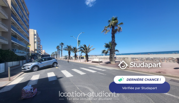 Logement tudiant Studio à Canet en Roussillon (66140)