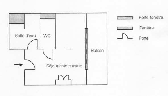 Logement tudiant Studio à Canet en Roussillon (66140)