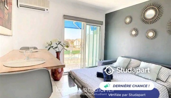 Logement tudiant Studio à Cannes (06400)