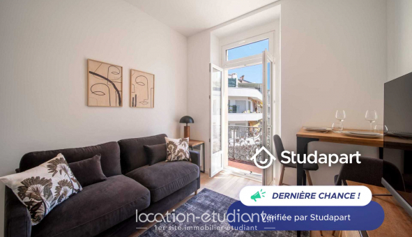 Logement tudiant Studio à Cannes (06400)