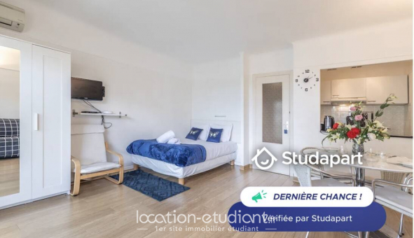 Logement tudiant Studio à Cannes (06400)