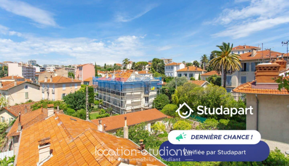 Logement tudiant Studio à Cannes (06400)