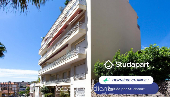 Logement tudiant Studio à Cannes (06400)