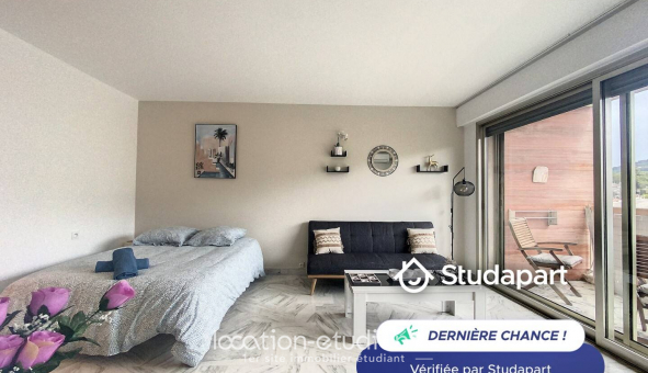 Logement tudiant Studio à Cannes (06400)