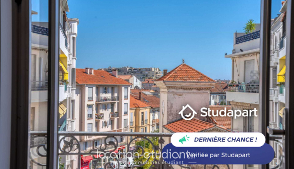 Logement tudiant Location Studio Meublé Cannes (06400)