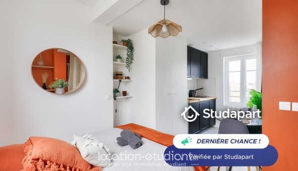 Logement tudiant Location Studio Meublé Charenton le Pont (94220)