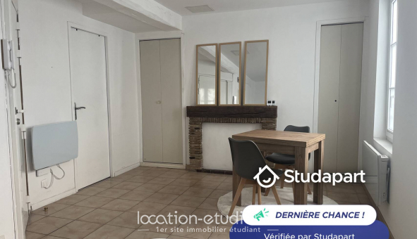 Logement tudiant Studio à Chartres (28000)