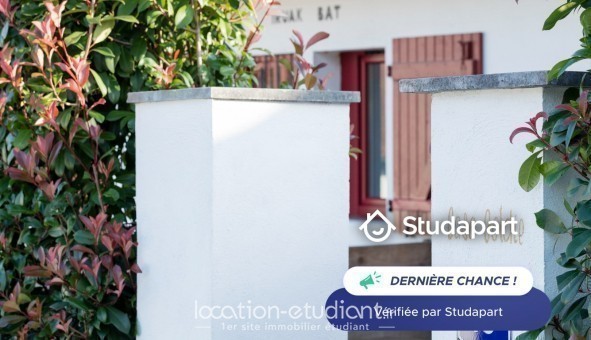 Logement tudiant Studio à Ciboure (64500)