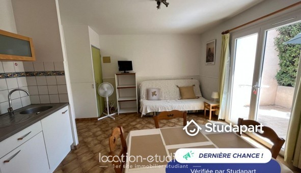 Logement tudiant Studio à Claira (66530)