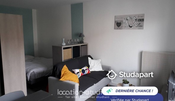 Logement tudiant Studio à Clermont Ferrand (63000)