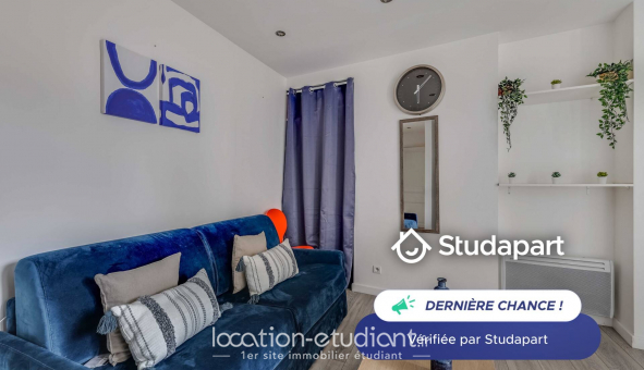Logement étudiant Location Studio Meublé Clichy (92110)
