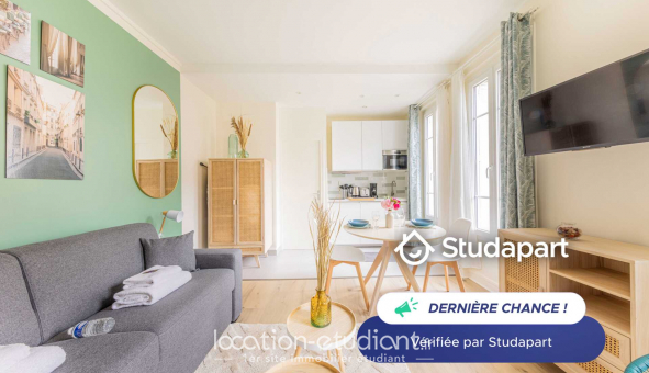 Logement tudiant Location Studio Meublé Colombes (92700)