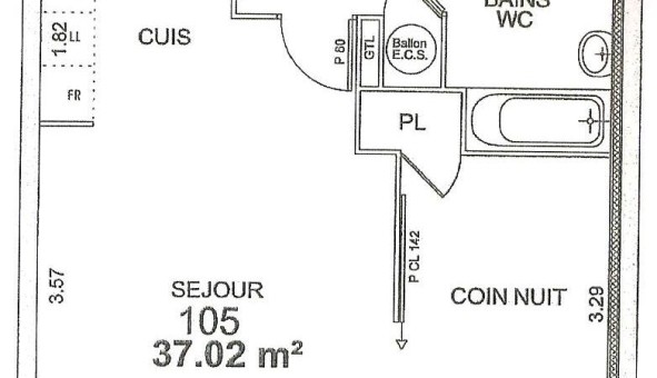 Logement tudiant Studio à Dijon (21000)