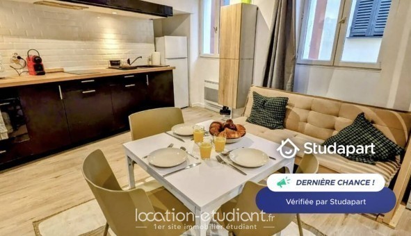 Logement tudiant Location Studio Meublé Grasse (06130)