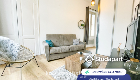 Logement tudiant Location Studio Meublé Grenoble (38000)