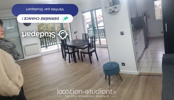 Logement tudiant Studio à Hendaye (64700)