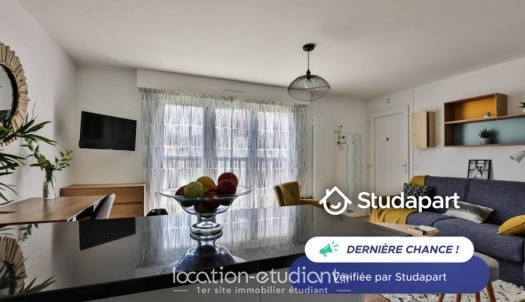 Logement tudiant Studio à Hendaye (64700)