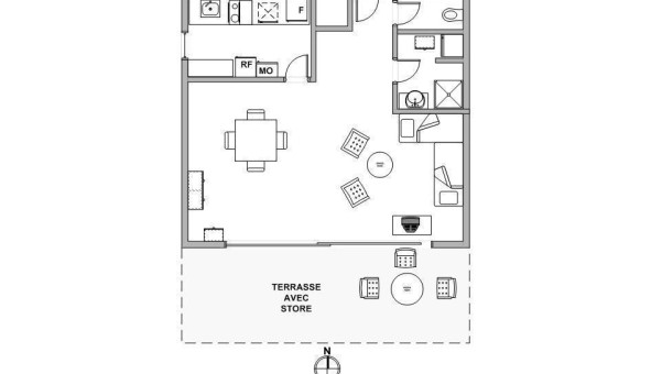 Logement tudiant Studio à Hyres (83400)