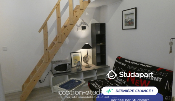 Logement tudiant Location Studio Meublé La Rochelle (17000)