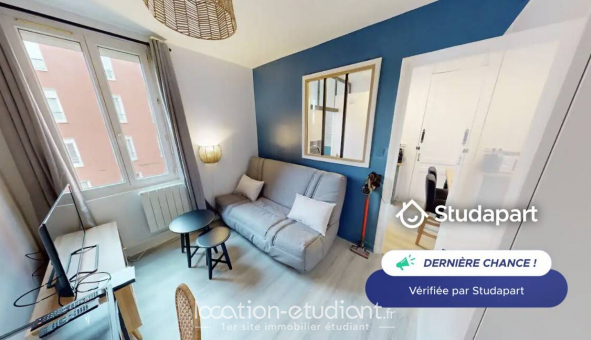 Logement tudiant Location Studio Meublé Le Havre (76620)