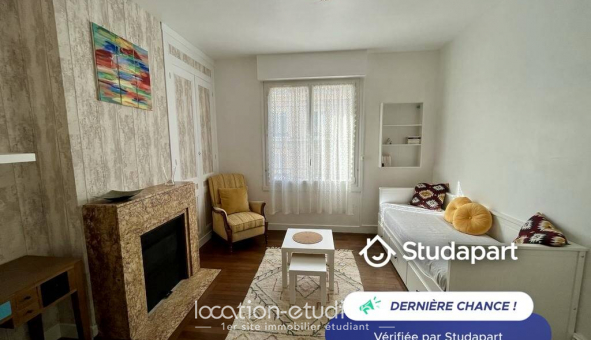 Logement tudiant Location Studio Meublé Le Havre (76620)