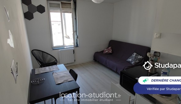 Logement tudiant Studio à Lezennes (59260)