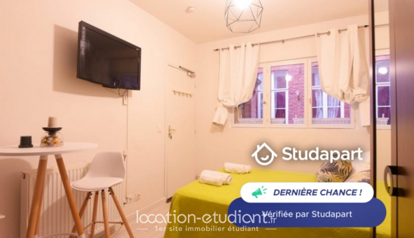 Logement tudiant Location Studio Meublé Lille (59800)