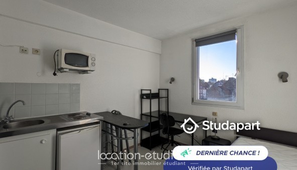 Logement tudiant Studio à Lille (59800)