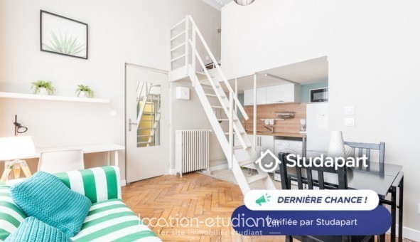 Logement tudiant Location Studio Meublé Lille (59800)