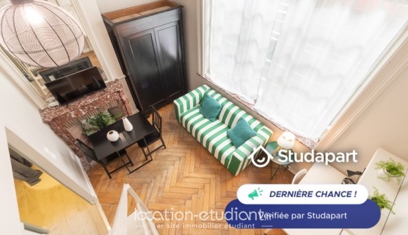 Logement tudiant Studio à Lille (59800)