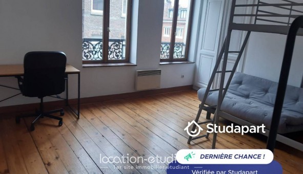 Logement tudiant Location Studio Meublé Lille (59800)