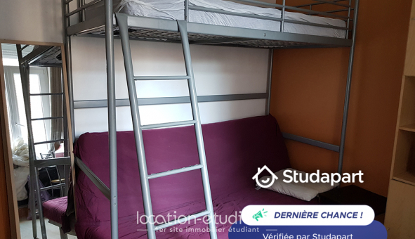 Logement tudiant Location Studio Meublé Lille (59800)