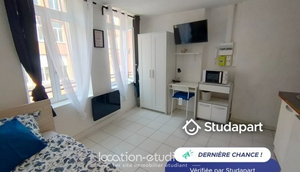 Logement tudiant Location Studio Meublé Lille (59800)