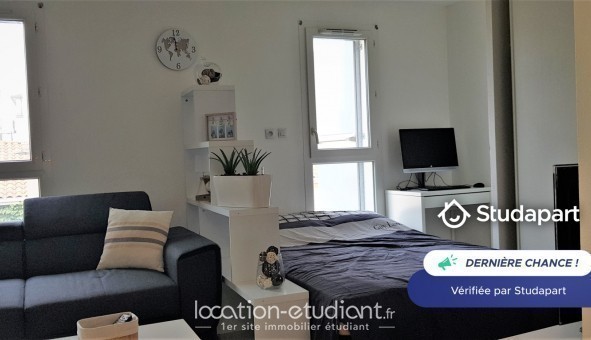 Logement tudiant Studio à Lormont (33310)