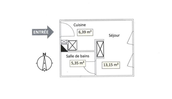 Logement tudiant Studio à Lyon 7me arrondissement (69007)