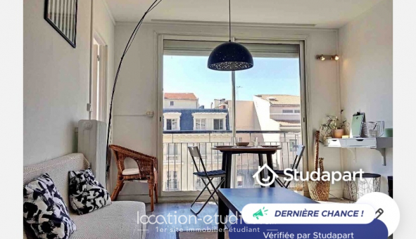 Logement tudiant Studio à Marseille 01er arrondissement (13001)