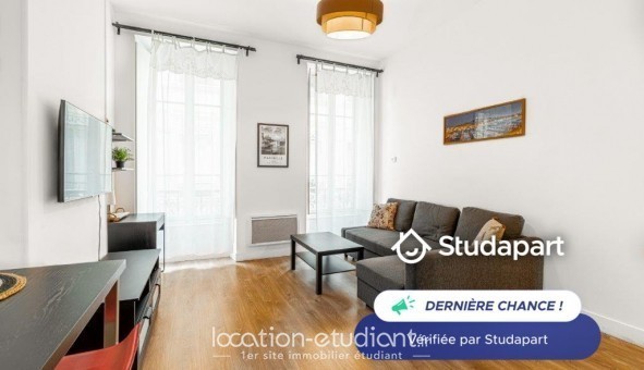 Logement tudiant Studio à Marseille 02me arrondissement (13002)