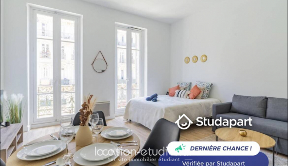 Logement tudiant Studio à Marseille 02me arrondissement (13002)