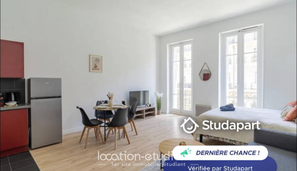 Logement tudiant Studio à Marseille 02me arrondissement (13002)