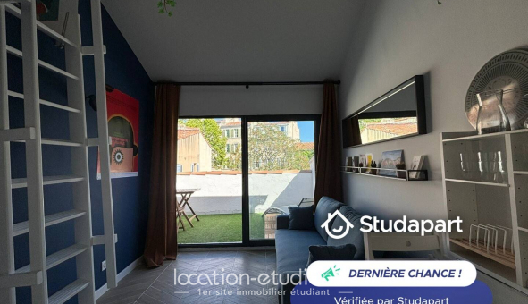 Logement tudiant Studio à Marseille 02me arrondissement (13002)