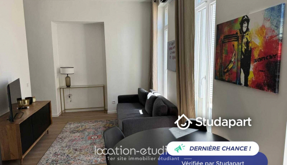 Logement tudiant Studio à Marseille 06me arrondissement (13006)