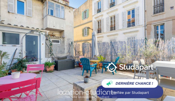 Logement tudiant Studio à Marseille 06me arrondissement (13006)