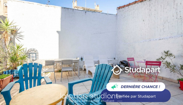 Logement tudiant Studio à Marseille 06me arrondissement (13006)