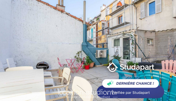 Logement tudiant Studio à Marseille 06me arrondissement (13006)