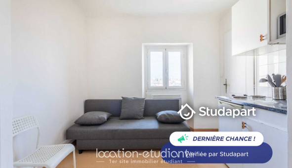 Logement tudiant Studio à Marseille 06me arrondissement (13006)