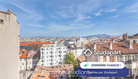 Logement tudiant Studio à Marseille 06me arrondissement (13006)