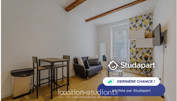 Logement tudiant Location Studio Meublé Marseille 06me arrondissement (13006)