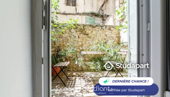 Logement tudiant Studio à Marseille 06me arrondissement (13006)