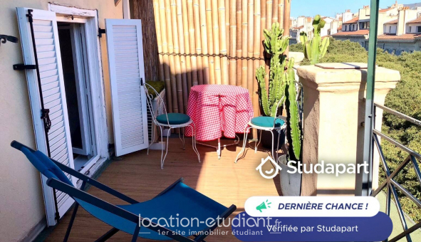 Logement tudiant Studio à Marseille 06me arrondissement (13006)